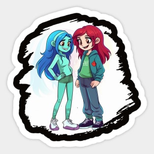 Ruby Gillman Teenage Kraken Sticker